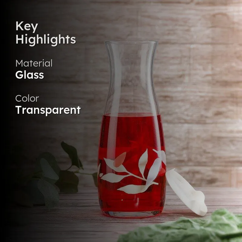 Pasabahce Nimzo Leafy Carafe - 1180 ML media 2