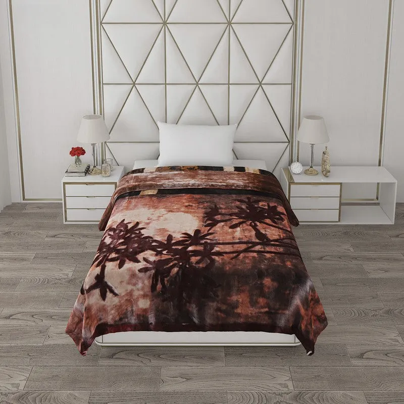 Monte Carlo Autumn Whisper Throw Blanket - 1000 GSM media 3