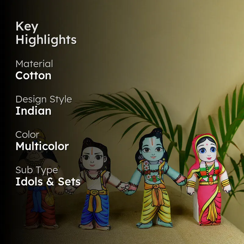 Little Ram parivar Showpiece media 2