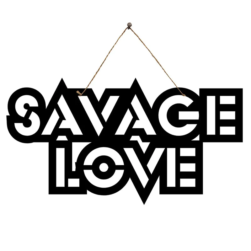 Savage Love Mild Steel Wall Accent media 3