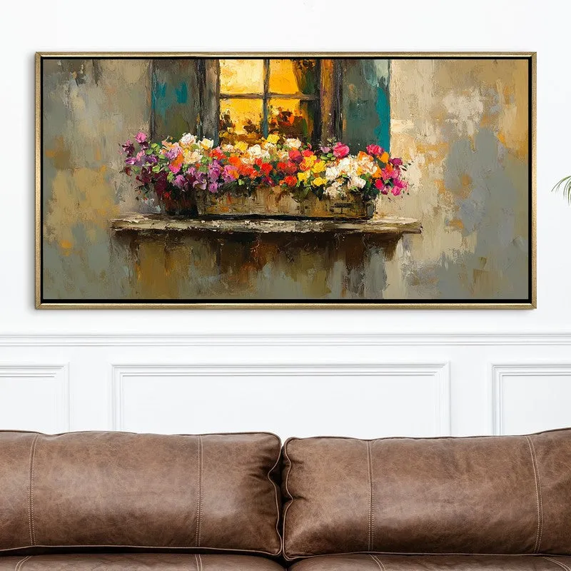 Window of Grace Canvas Wall Painting With Frame media 4