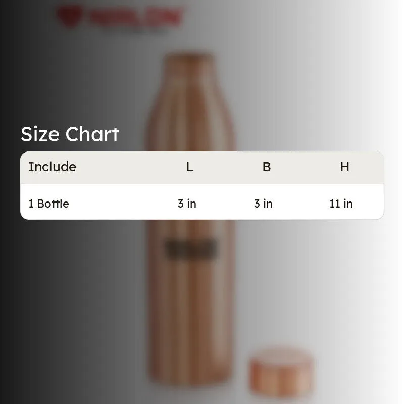 Trivana Copper Water Bottle - 950 mL media 9