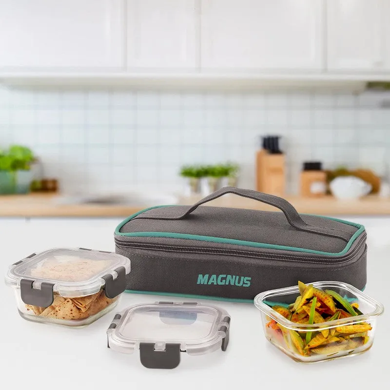 Zivra Go Lunch Box with Lunch Bag - Three Piece Set media 4