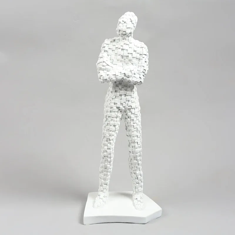 Stance Of Confidence Showpiece - White media 3