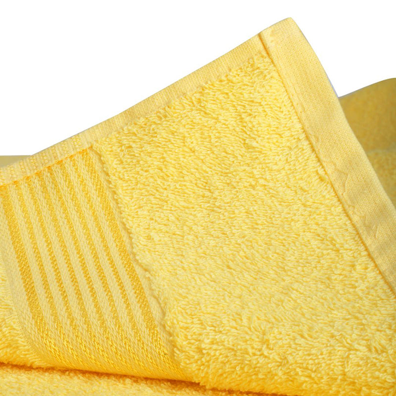 Bodil Bath Towel (Yellow & White) - Set Of Two media 7