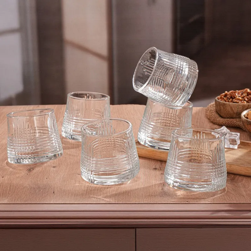 SpinDram Whiskey Glasses (170 mL Each) - Set Of Six media 3