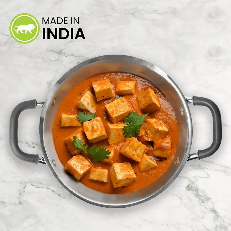 Blaze Induction Base Kadhai - 6800 mL media 7
