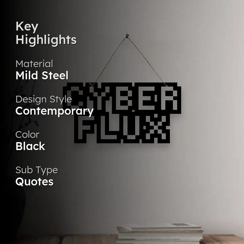 Cyber Flux Mild Steel Wall Accent media 2