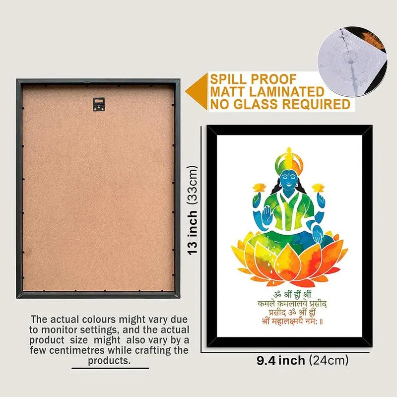 Avatars Of Devi Wall Art with Frame - Set Of Three media 6