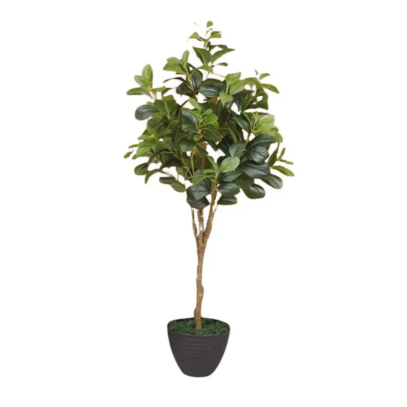 Peperomia Artificial Plant Without Pot - 3.9 Feet media 6
