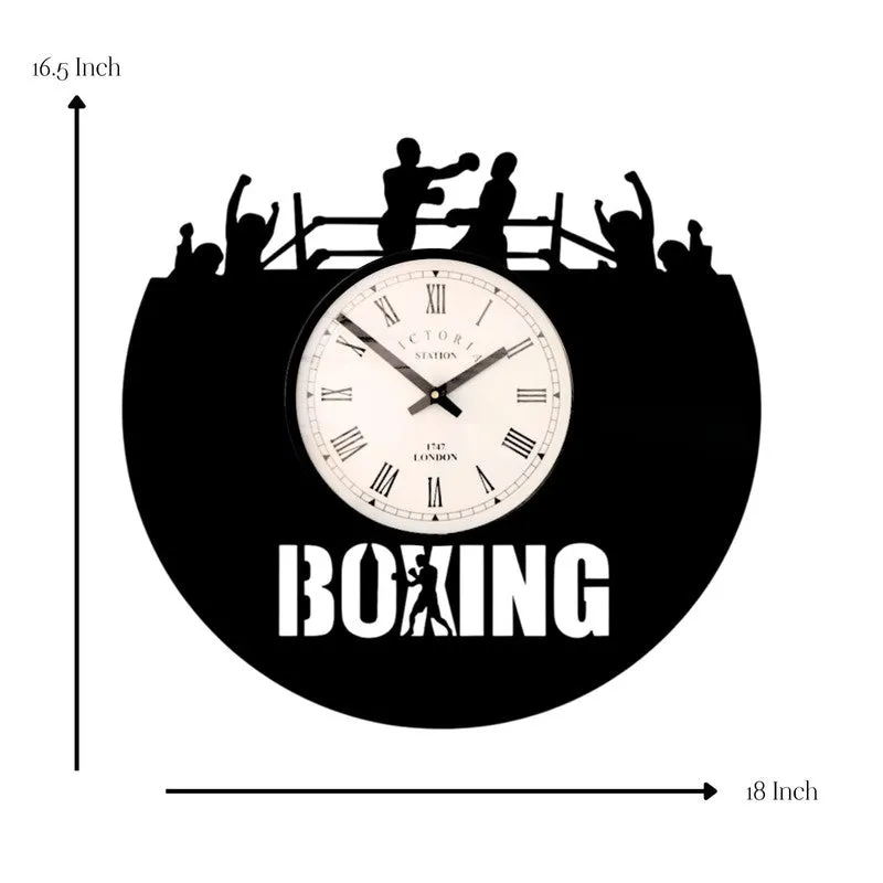 Boxing Steel Analog Wall Clock media 7
