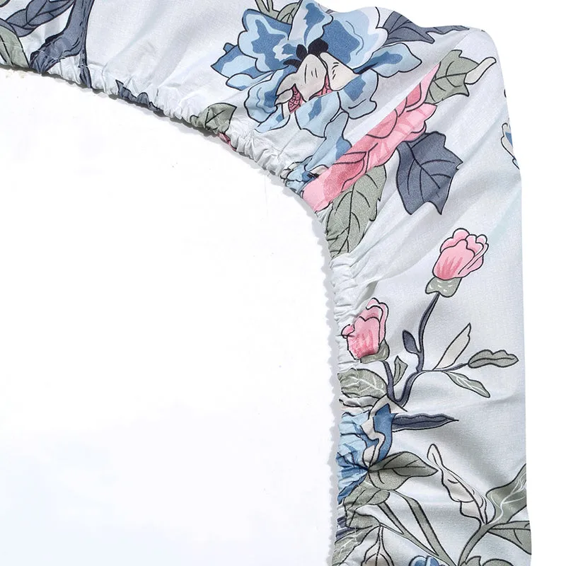 Freesia Fitted Bedsheet - 180 GSM media 9