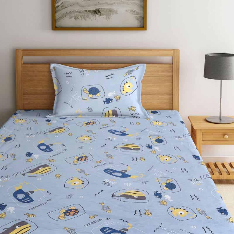 Imaginations Fly Printed Bedsheet - 180 GSM media 4