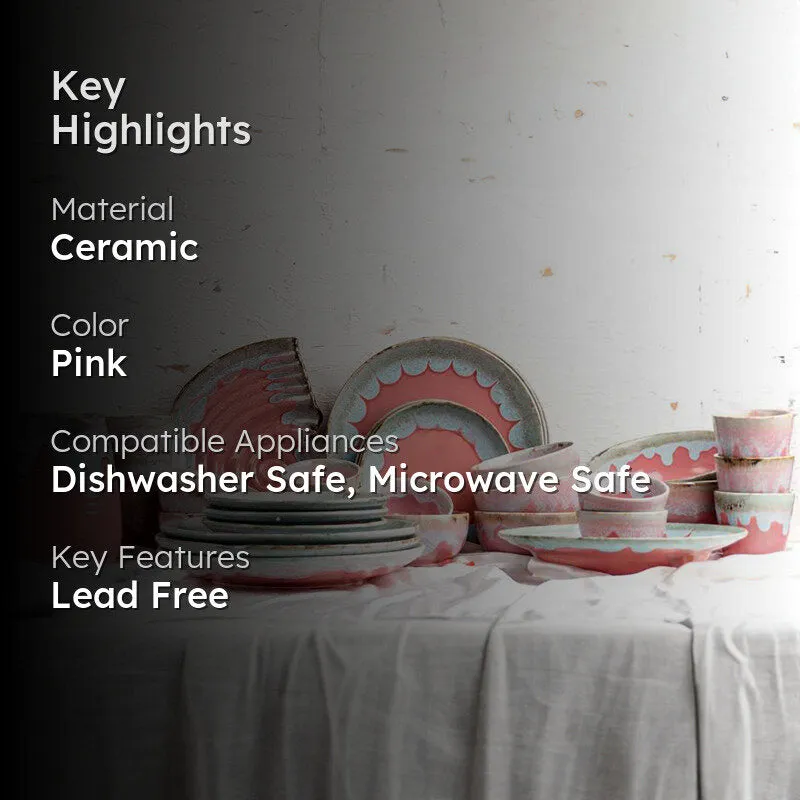 Aldia Handmade Dinner Set - 16 Piece Set media 2
