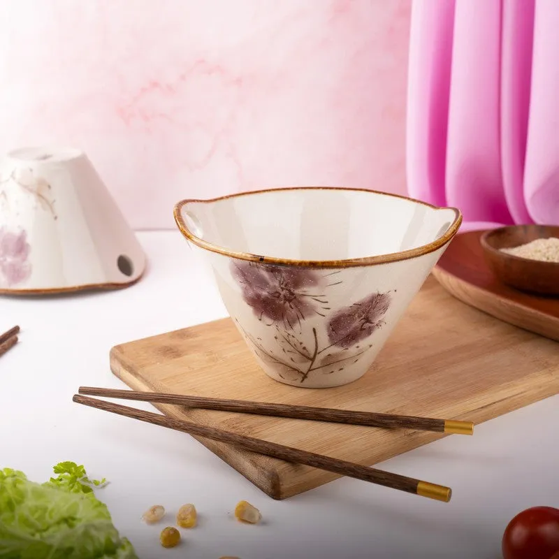 NovaServe 2 Ramen Bowls With Chop Stick (550 Ml Each) - Set of Two media 4