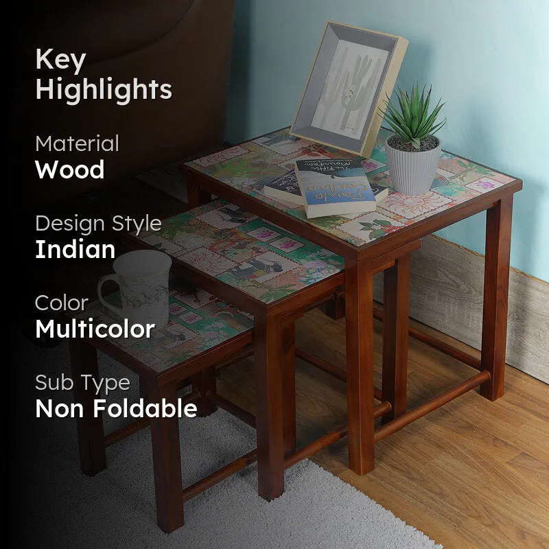 Hridya Side Table - Set Of Three media 2