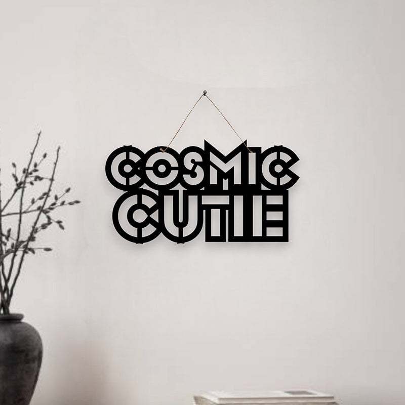 Cosmic Cutie Mild Steel Wall Accent