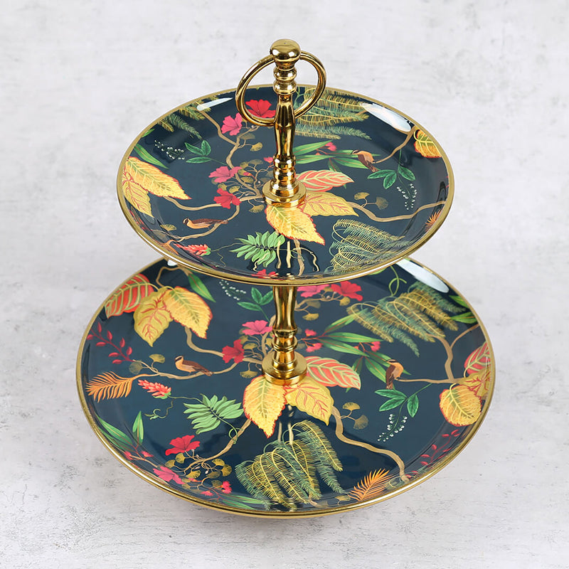 India Circus Aavni Tiered Platter media 5