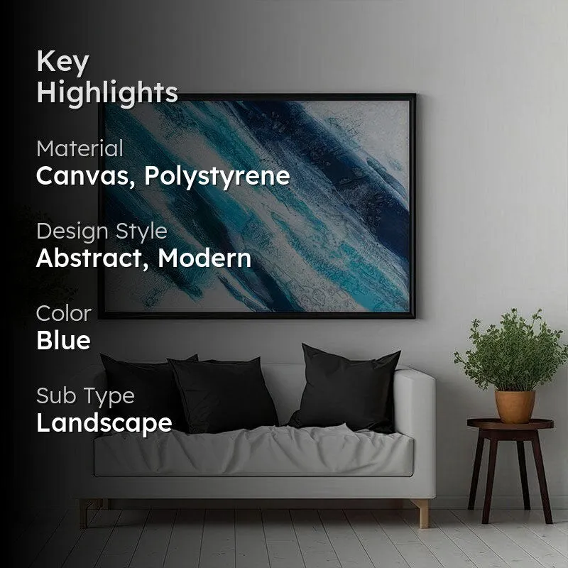 La Push Canvas Wall Painting - Black Frame media 2
