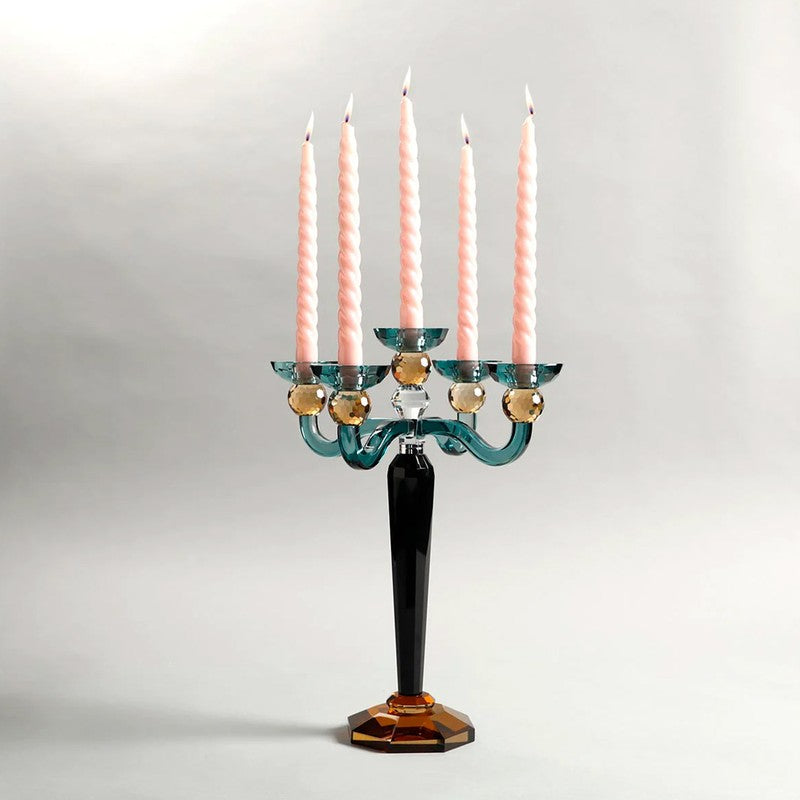 Prism Crystal Candle Holder media 3