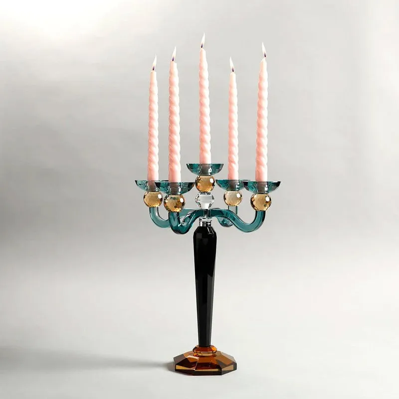 Prism Crystal Candle Holder media 3