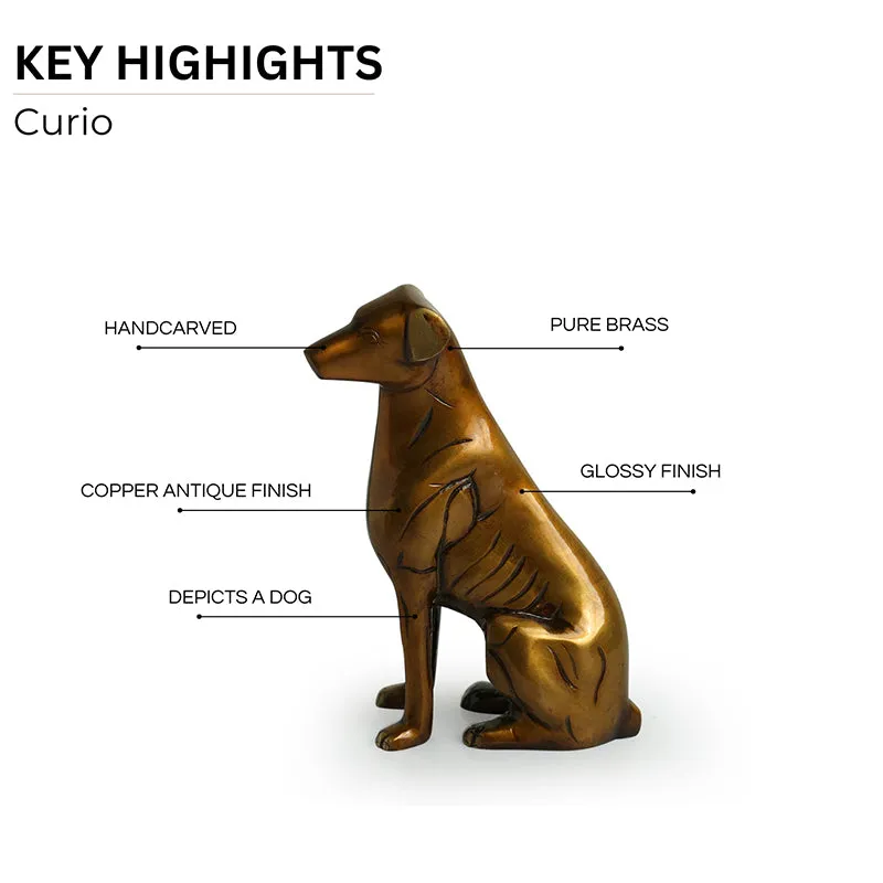 Loyal Friend Brass Showpiece media 5