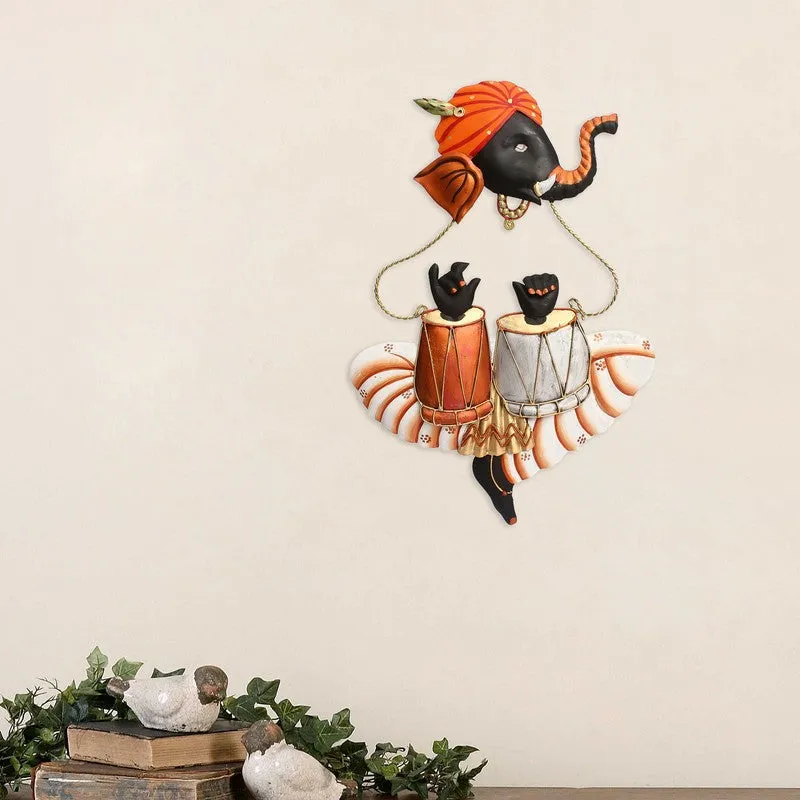 Dhol Ganpati Wall Accents media 3