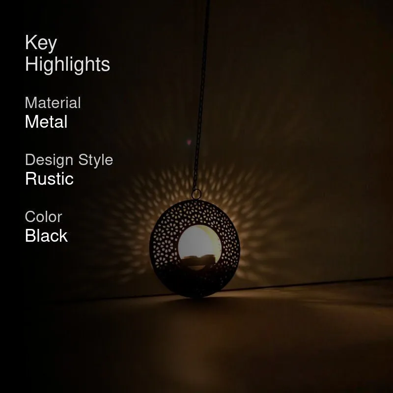 Wall Hanging Jali Tealight Holder media 2