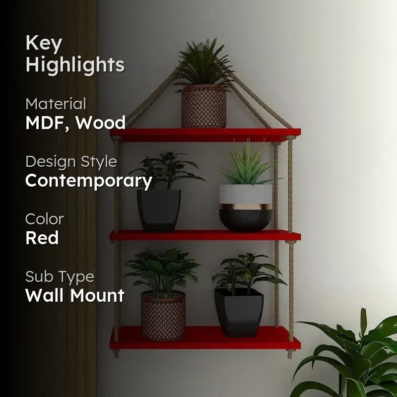 Wall Bloom (MDF,Wood) Shelves media 2