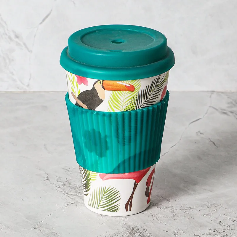 Tropica Travel Mug With Lid - 450 ML media 4