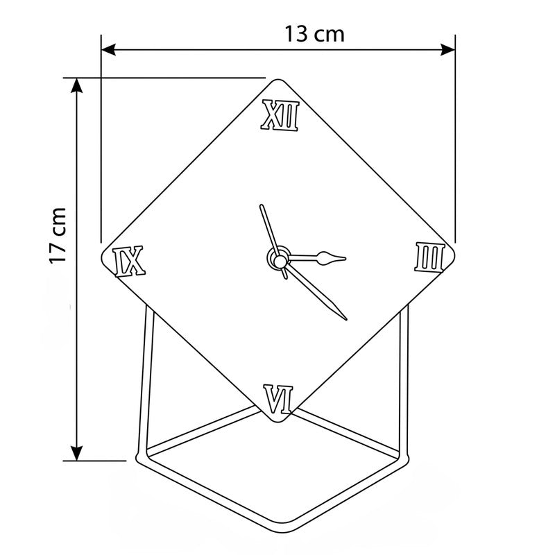 Akio Handcrafted Table Clock media 7