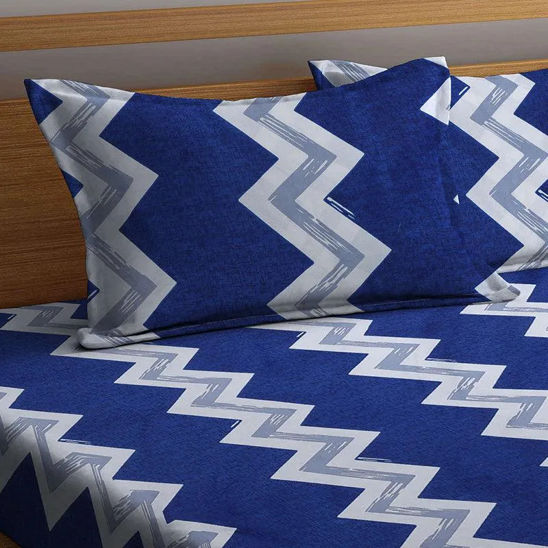 Maverick Geometric Bedsheet - 150 GSM media 3