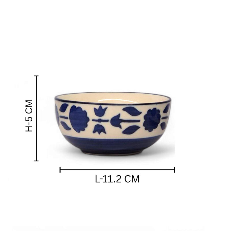 Ambar Fleura Soup Bowl With Spoon (250 mL) - Set Of Two media 8