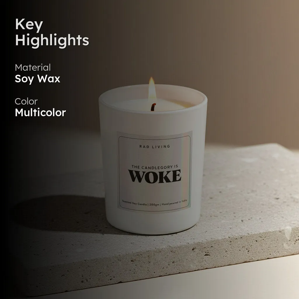 Woke Scented Candle media 2