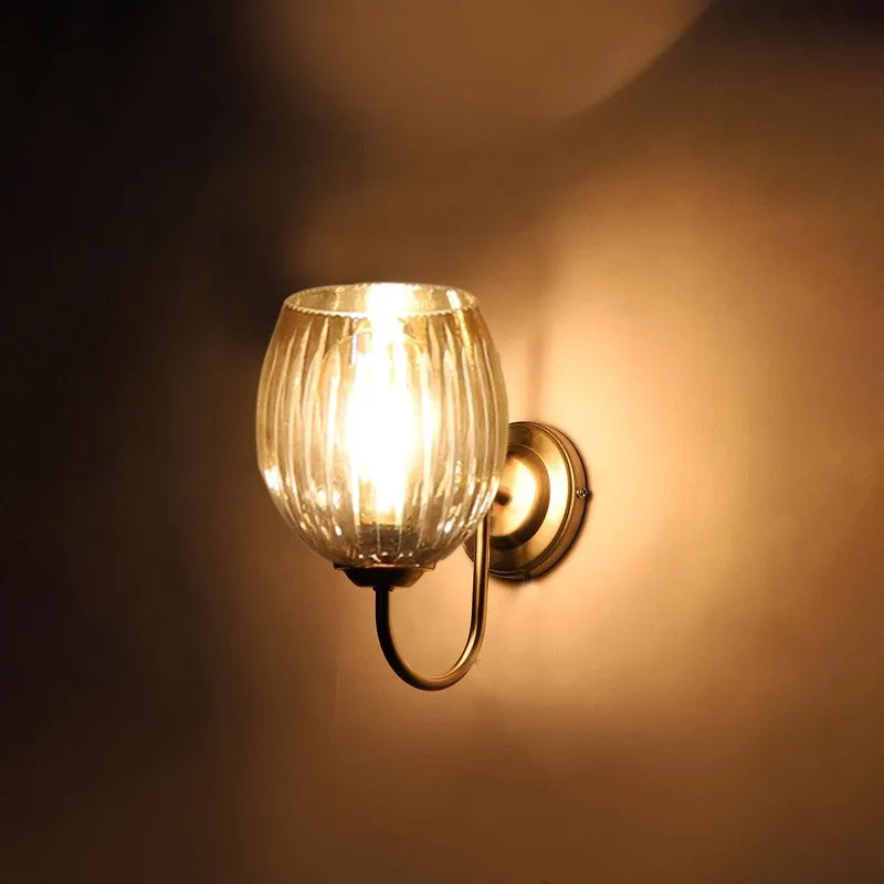 Onyx Glow Glass Wall Lamp media 8