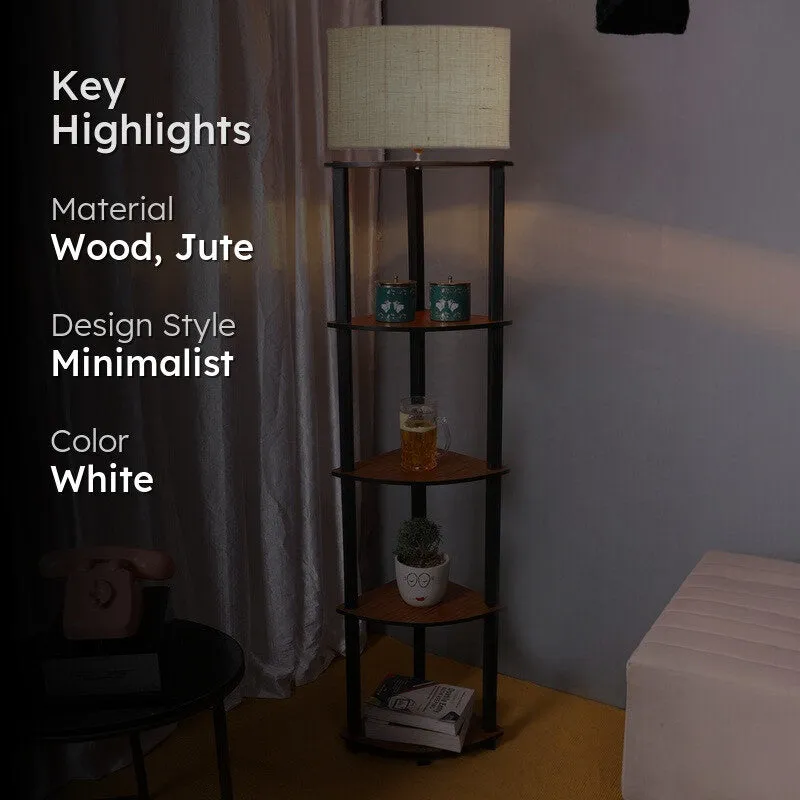 Cylindra Prime Floor Lamp (White) media 2