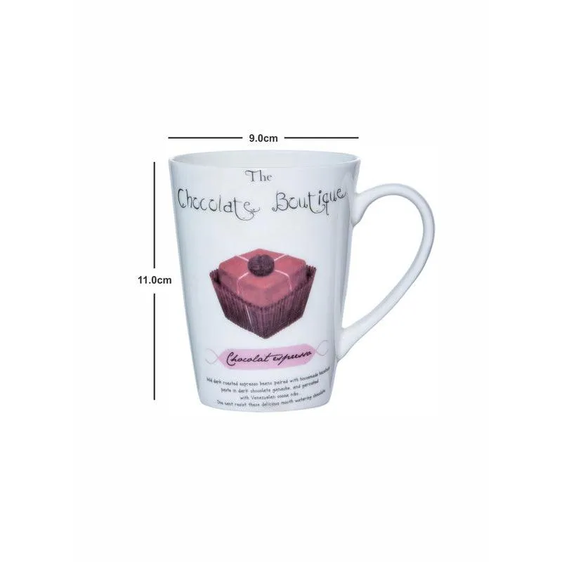 Brownie Bone China Coffee Mug (360 mL Each) - Set of Two media 4