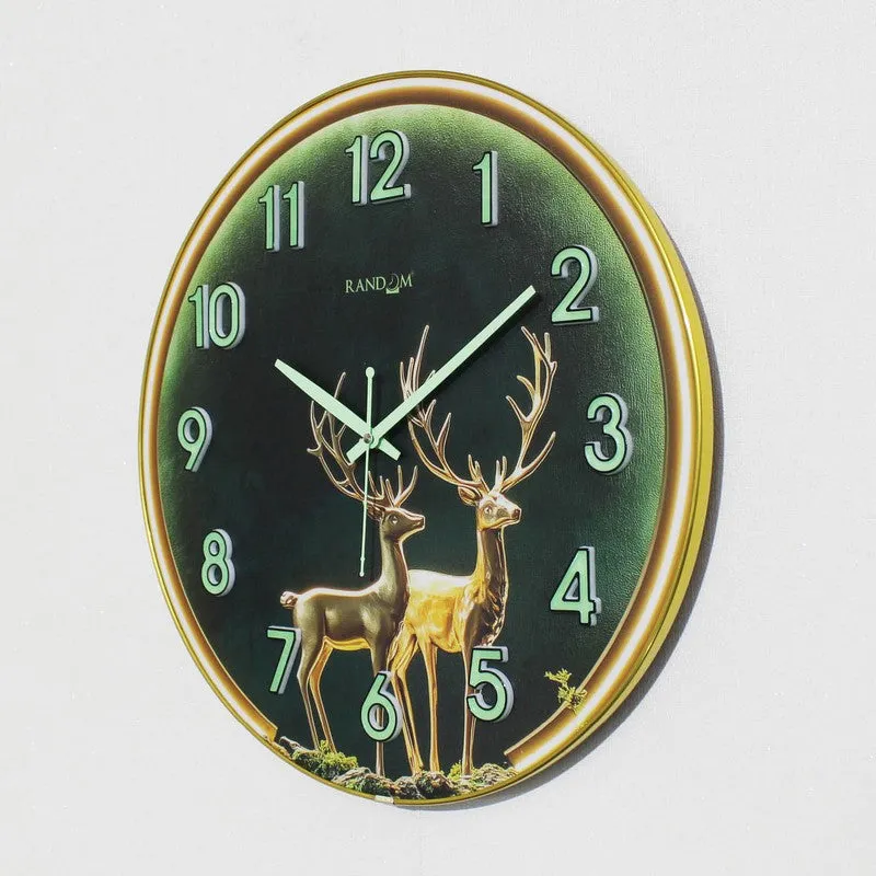 Solvyn MDF Analog Wall Clock media 3