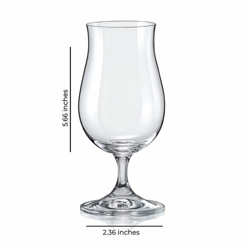 Loryn Bohemia Crystal Wine Glass(190 mL) - Set Of Six media 9