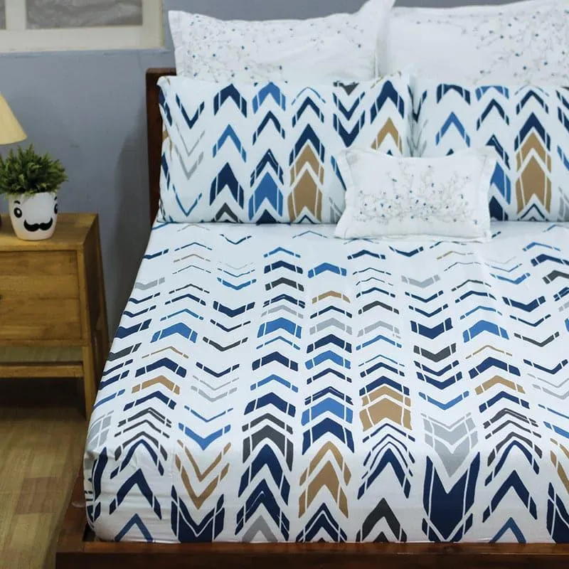 Marko Chrome Cotton Bedsheet - 254 TC media 3