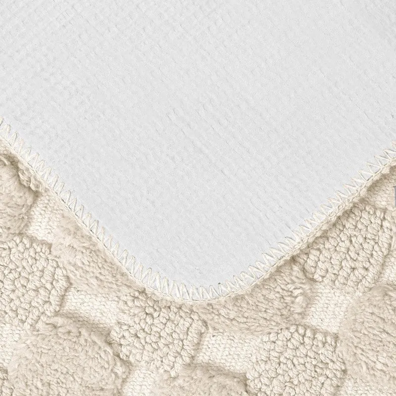 PurePlush Cotton Bath Mats (White) - Set of Two media 6