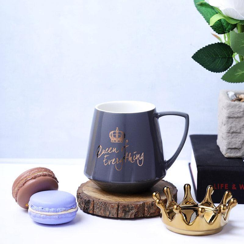 Queen Ceramic Coffee Mug (400 mL) - Blue media 4