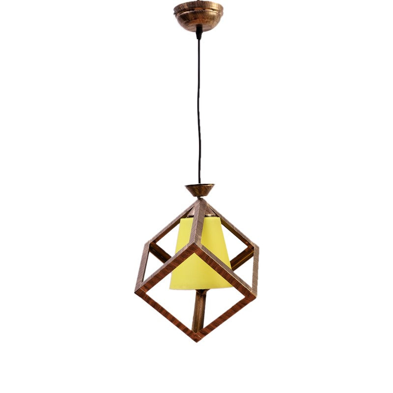 Yellow Glow PVC Ceiling Lamp media 3