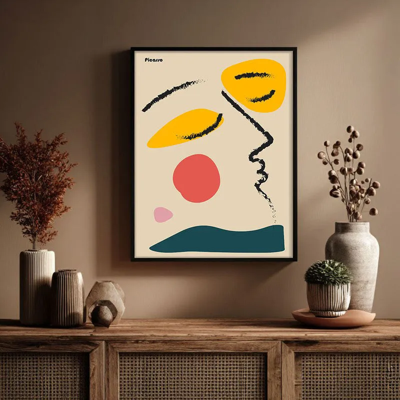 Enigmatic Vision Archival Canvas Wall Art - Black Frame media 3