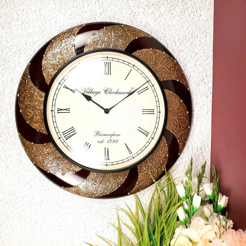 Supreme Tempo Dial Wooden Wall Clock media 4