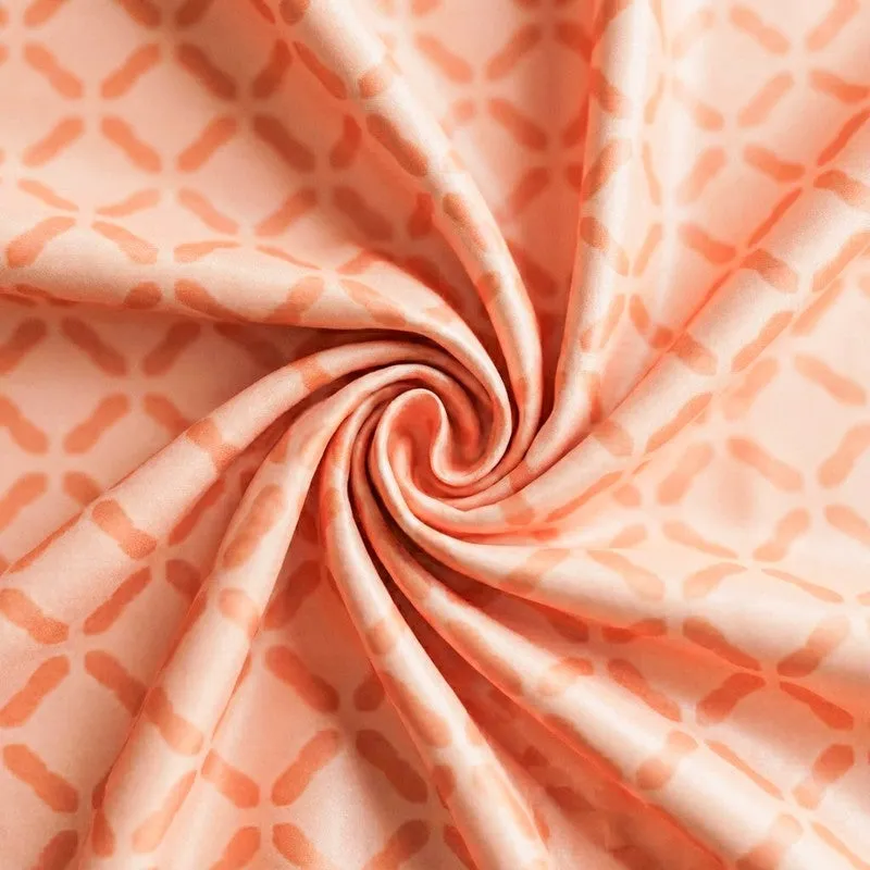 Ulrika Neva Cotton Bedsheet (Rust) - 200 TC media 5