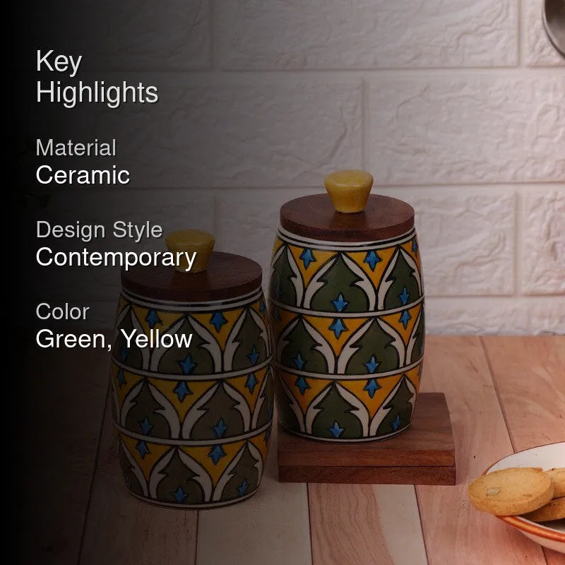 Handcrafted Jar (550 mL Each) - Set Of Two media 2