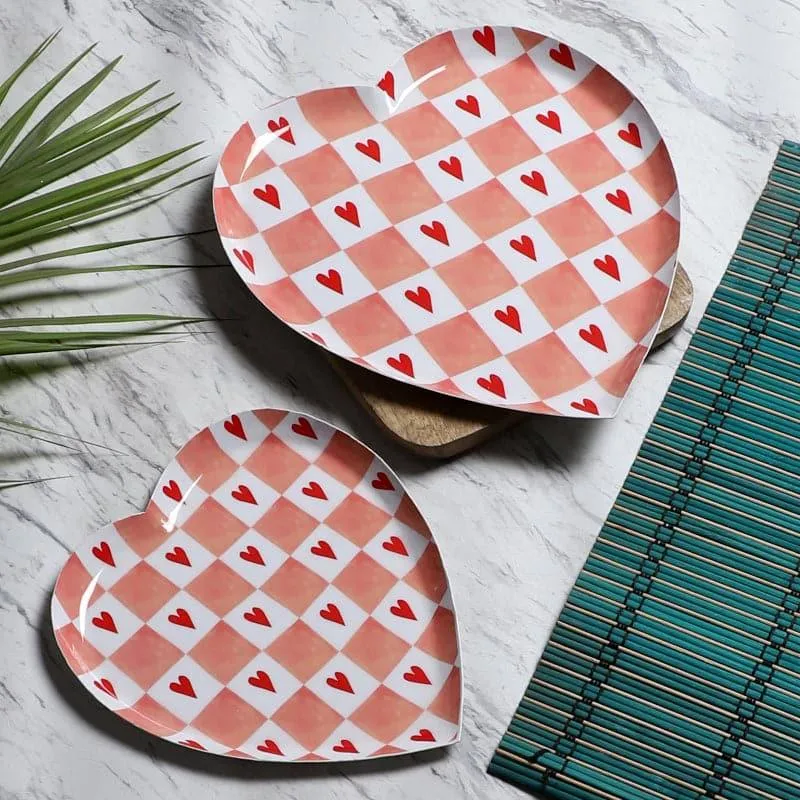 Hearty Hue Metal Iron Platter - Set of Two media 1