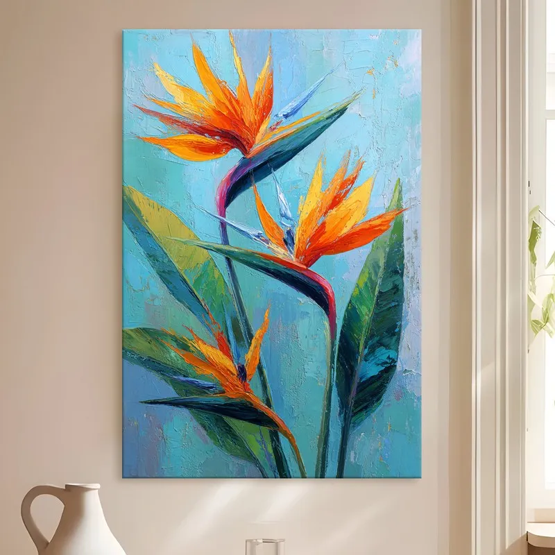 Bloom & Leaf Botanical Canvas Wall Art media 4