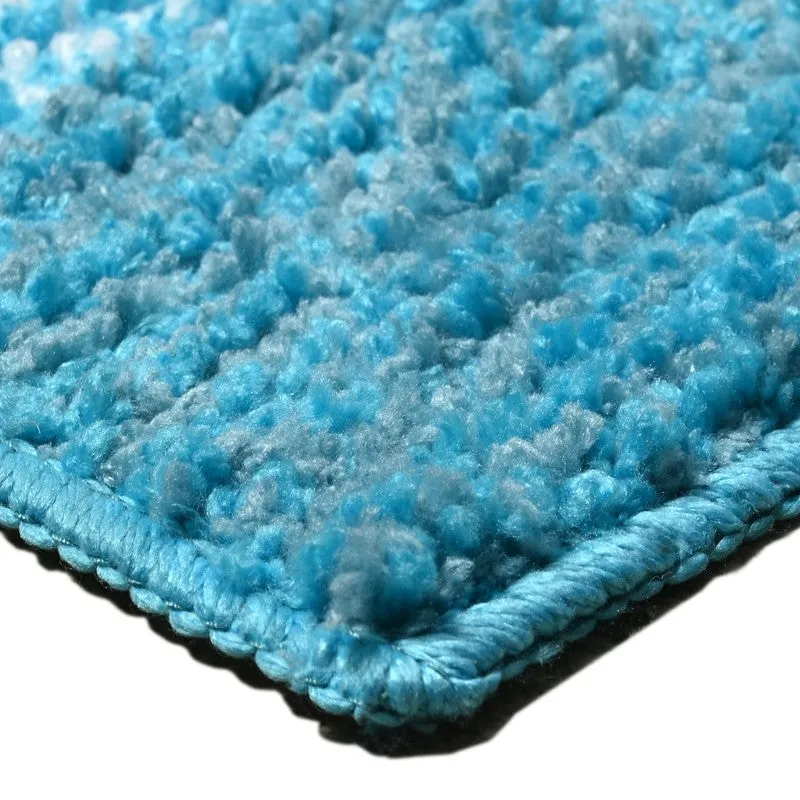 Line Tuft Anti Slip Carpet - Blue media 6